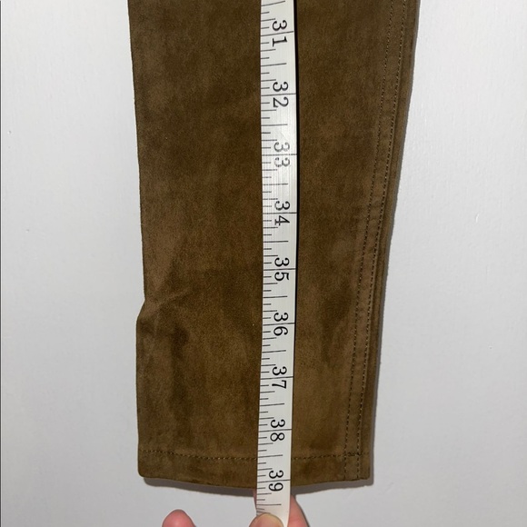 IRO Sakko Pant in Khaki Suede (Lambskin) - Picture 4 of 13